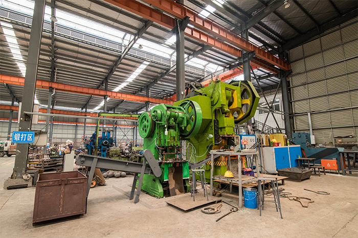 盖州网架配件-锥头加工车间